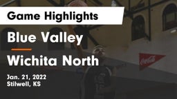 Blue Valley  vs Wichita North Game Highlights - Jan. 21, 2022