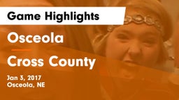 Osceola  vs Cross County Game Highlights - Jan 3, 2017