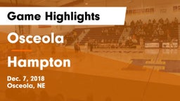 Osceola  vs Hampton  Game Highlights - Dec. 7, 2018