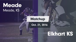 Matchup: Meade  vs. Elkhart KS 2016