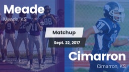 Matchup: Meade  vs. Cimarron  2017