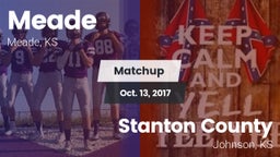 Matchup: Meade  vs. Stanton County  2017