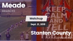 Matchup: Meade  vs. Stanton County  2018