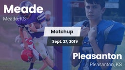 Matchup: Meade  vs. Pleasanton  2019