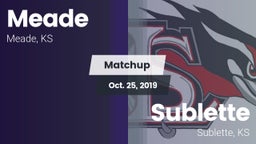 Matchup: Meade  vs. Sublette  2019