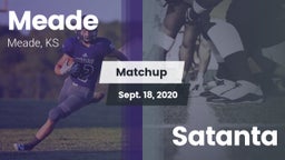 Matchup: Meade  vs. Satanta 2020