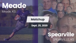 Matchup: Meade  vs. Spearville  2020