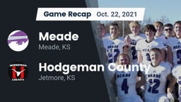 Recap: Meade  vs. Hodgeman County  2021