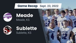 Recap: Meade  vs. Sublette  2022