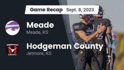 Recap: Meade  vs. Hodgeman County  2023