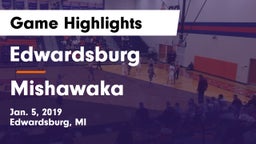 Edwardsburg  vs Mishawaka  Game Highlights - Jan. 5, 2019