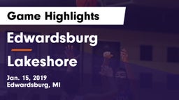 Edwardsburg  vs Lakeshore  Game Highlights - Jan. 15, 2019