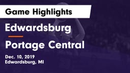 Edwardsburg  vs Portage Central  Game Highlights - Dec. 10, 2019