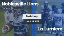 Matchup: Noblesville Lions vs. La Lumiere  2017