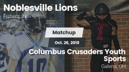 Matchup: Noblesville Lions vs. Columbus Crusaders Youth Sports 2019