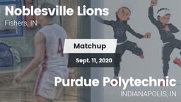Matchup: Noblesville Lions vs. Purdue Polytechnic  2020