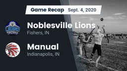 Recap: Noblesville Lions vs. Manual  2020