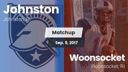 Matchup: Johnston  vs. Woonsocket  2017
