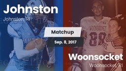 Matchup: Johnston  vs. Woonsocket  2017