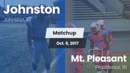 Matchup: Johnston  vs. Mt. Pleasant  2017