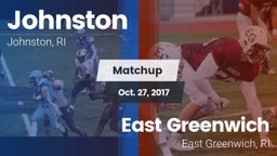 Matchup: Johnston  vs. East Greenwich  2017