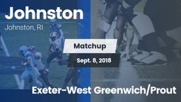 Matchup: Johnston  vs. Exeter-West Greenwich/Prout 2018