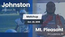 Matchup: Johnston  vs. Mt. Pleasant  2018