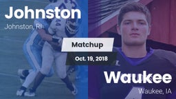 Matchup: Johnston  vs. Waukee  2018