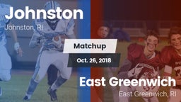 Matchup: Johnston  vs. East Greenwich  2018