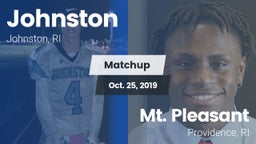 Matchup: Johnston  vs. Mt. Pleasant  2019