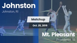 Matchup: Johnston  vs. Mt. Pleasant  2019