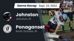 Recap: Johnston  vs. Ponaganset  2022