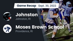 Recap: Johnston  vs. Moses Brown School 2022