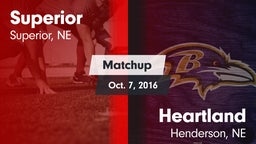 Matchup: Superior vs. Heartland  2016