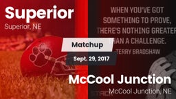 Matchup: Superior vs. McCool Junction  2017