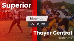Matchup: Superior vs. Thayer Central  2017