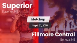 Matchup: Superior vs. Fillmore Central  2018