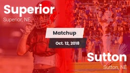 Matchup: Superior vs. Sutton  2018