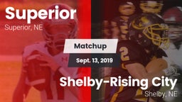 Matchup: Superior vs. Shelby-Rising City  2019