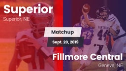 Matchup: Superior vs. Fillmore Central  2019
