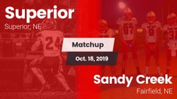 Matchup: Superior vs. Sandy Creek  2019