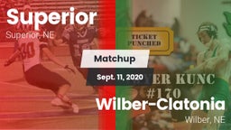Matchup: Superior vs. Wilber-Clatonia  2020