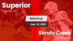 Matchup: Superior vs. Sandy Creek  2020