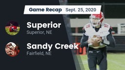 Recap: Superior  vs. Sandy Creek  2020