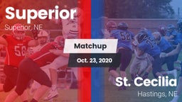 Matchup: Superior vs. St. Cecilia  2020