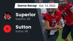 Recap: Superior  vs. Sutton  2022