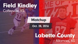 Matchup: Field Kindley High vs. Labette County  2016