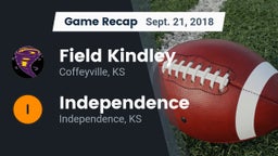 Recap: Field Kindley  vs. Independence  2018