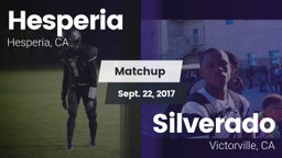 Matchup: Hesperia  vs. Silverado  2017