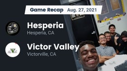 Recap: Hesperia  vs. Victor Valley  2021